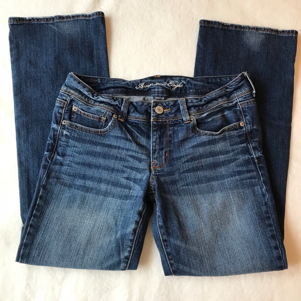 AEO Slim Boot Jeans, 12